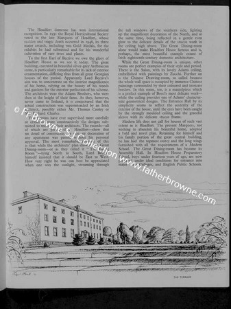 IRELAND OF THE WELCOMES  ARTICLE ON HEADFORT HOUSE